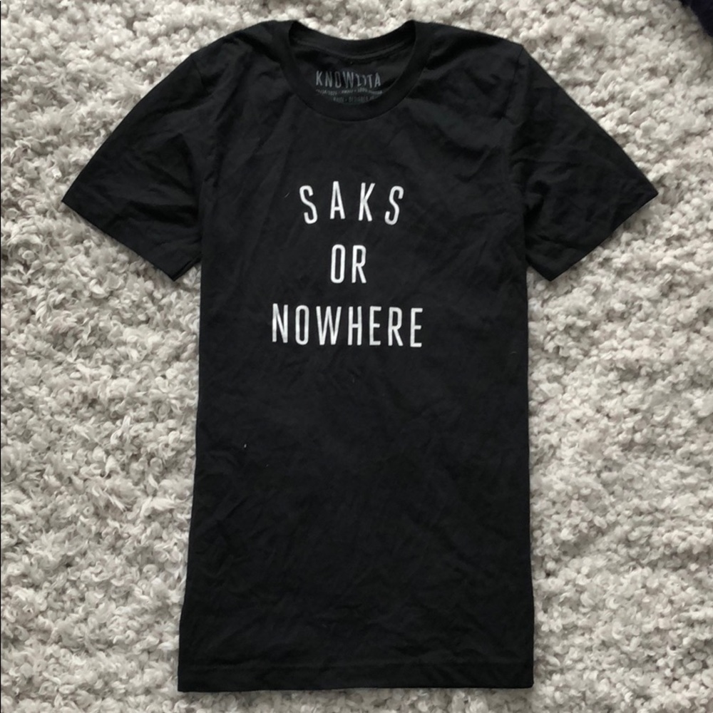 Knowlita “Saks or nowhere” T-shirt